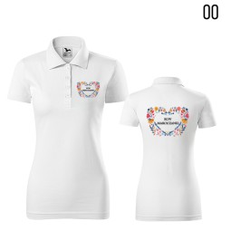 Koszulka Damska Polo Single J. Koło Gospodyń Wiejskich