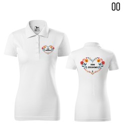 Koszulka Damska Polo Single J. Koło Gospodyń Wiejskich