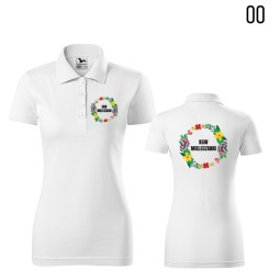 Koszulka Damska Polo Single J. Koło Gospodyń Wiejskich