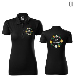 Koszulka Damska Polo Single J. Gospodyń Wiejskich