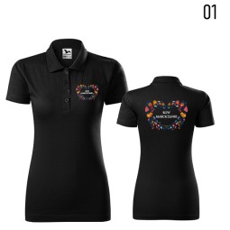 Koszulka Damska Polo Single J. Gospodyń Wiejskich