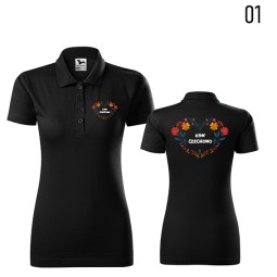 Koszulka Damska Polo Single J. Gospodyń Wiejskich