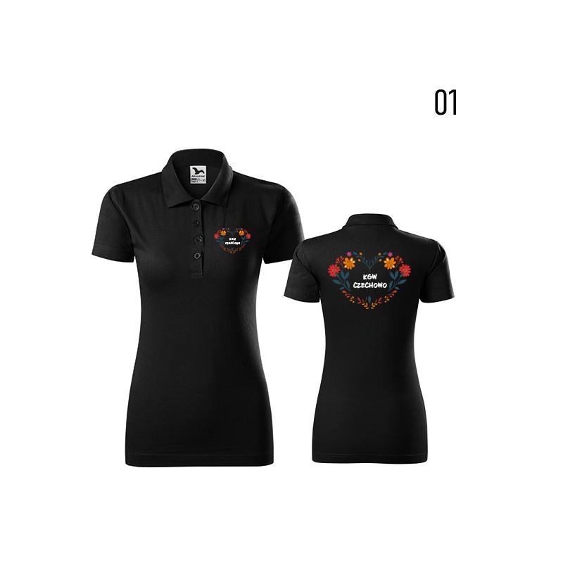 Koszulka Damska Polo Single J. Gospodyń Wiejskich