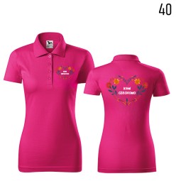 Koszulka Damska Polo Single J. Koło Gospodyń Wiejskich