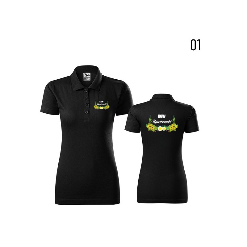 Koszulka Damska Polo Single J. Gospodyń Wiejskich