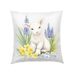 POSZEWKA NA PODUSZKĘ WIELKANOC 40X40cm KOLOROWE WIOSENNE