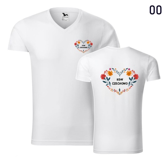 Koszulka Męska Slim Fit Koło Gospodyń Wiejskich Koszulka Męska Slim Fit Koło Gospodyń Wiejskich