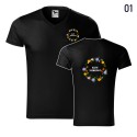 Koszulka Męska Slim Fit Koło Gospodyń Wiejskich Koszulka Męska Slim Fit Koło Gospodyń Wiejskich