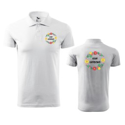 Koszulka Męska Polo Cotton Heavy Koło Gospodyń Wiejskich