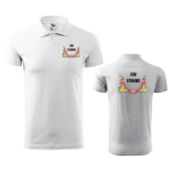 Koszulka Męska Polo Cotton Heavy Koło Gospodyń Wiejskich