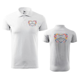 Koszulka Męska Polo Cotton Heavy Koło Gospodyń Wiejskich