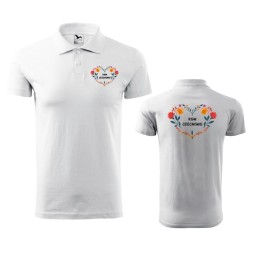 Koszulka Męska Polo Cotton Heavy Koło Gospodyń Wiejskich