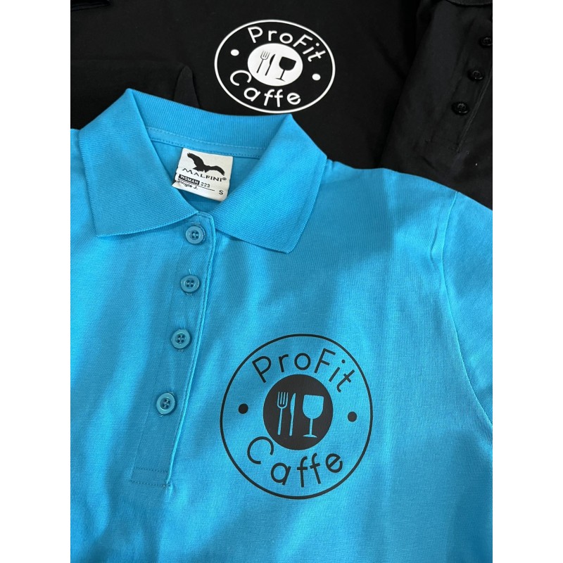 Koszulka Męska Polo Cotton Heavy Z Własnym Nadrukiem