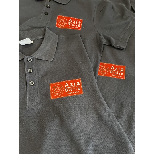 Koszulka Męska Polo Cotton Heavy Z Własnym Nadrukiem Koszulka Męska Polo Cotton Heavy Z Własnym Nadrukiem