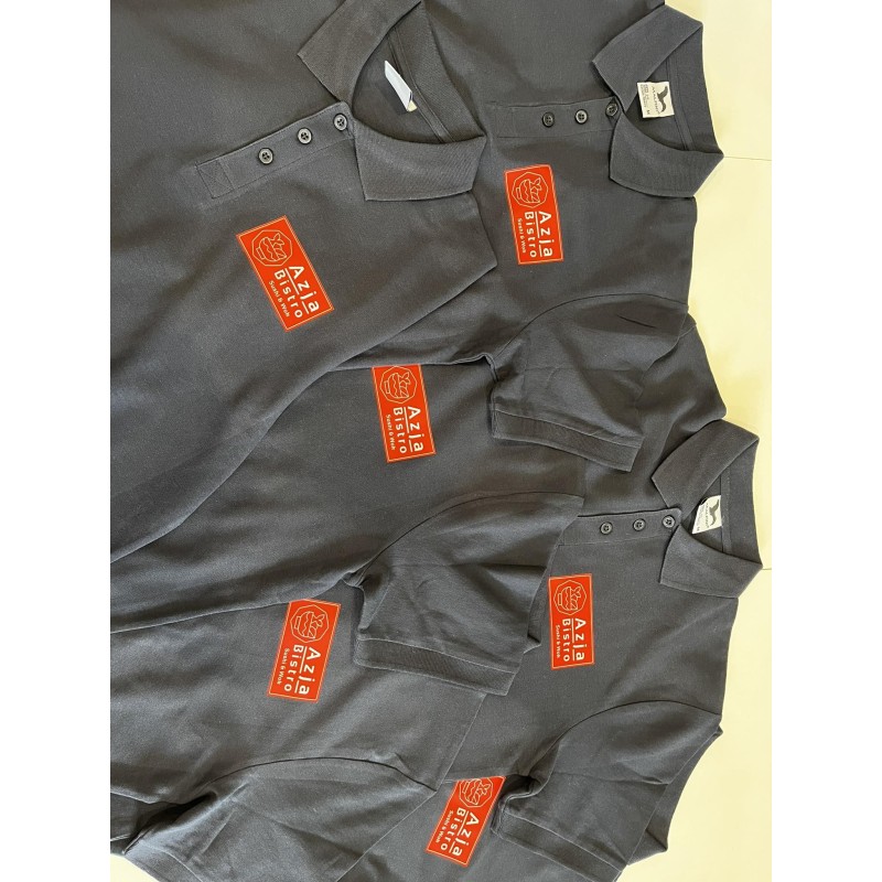 Koszulka Męska Polo Cotton Heavy Z Własnym Nadrukiem
